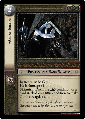 [Poor Condition] 4R41 - Axe of Erebor - Click Image to Close