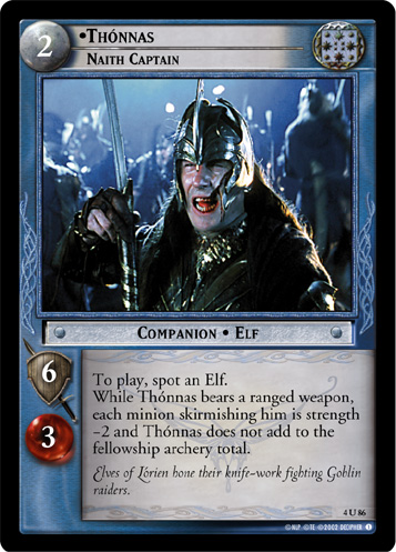 FOIL 4U86 - Thonnas, Naith Captain - Click Image to Close