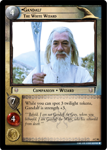 4C90 - Gandalf, The White Wizard - Click Image to Close