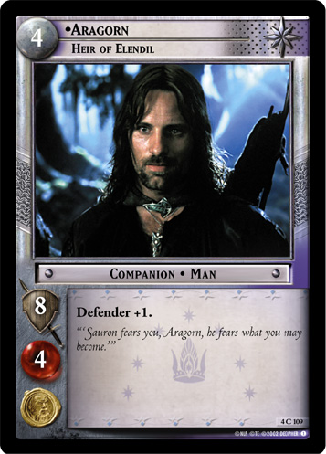 4C109 - Aragorn, Heir of Elendil - Click Image to Close