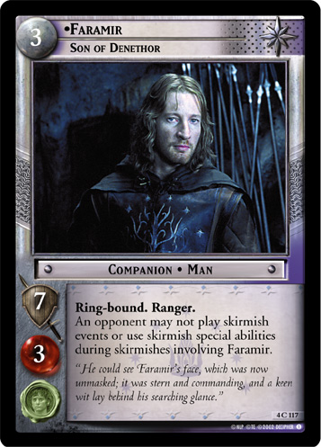 4C117 - Faramir, Son of Denethor - Click Image to Close