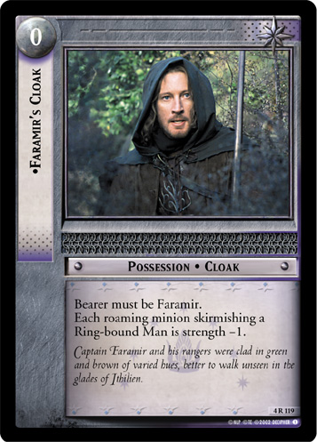 [Poor Condition] 4R119 - Faramir's Cloak - Click Image to Close