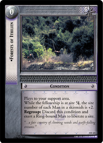 FOIL 4R121 - Forests of Ithilien - Click Image to Close