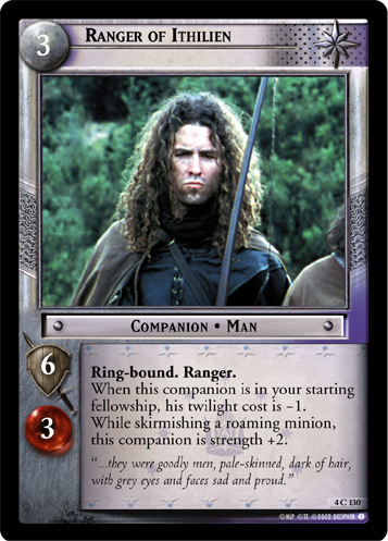 4C130 - Ranger of Ithilien - Click Image to Close