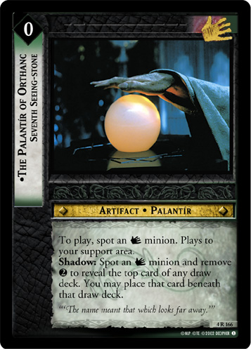 [Poor Condition] 4R166 - Palantir of Orthanc, 7th Seeing-stone - Click Image to Close