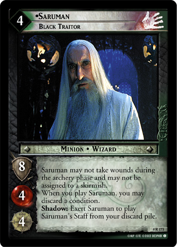 4R173 - Saruman, Black Traitor - Click Image to Close