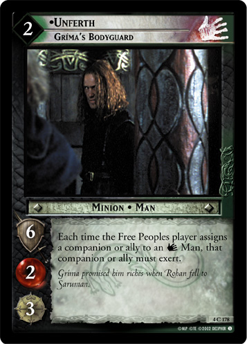 4C178 - Unferth, Grima's Bodyguard - Click Image to Close