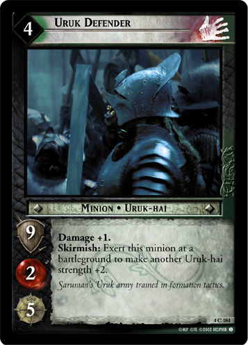 FOIL 4C184 - Uruk Defender - Click Image to Close