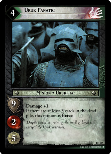 FOIL 4C185 - Uruk Fanatic - Click Image to Close