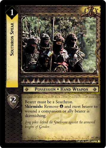 FOIL 4C255 - Southron Spear - Click Image to Close