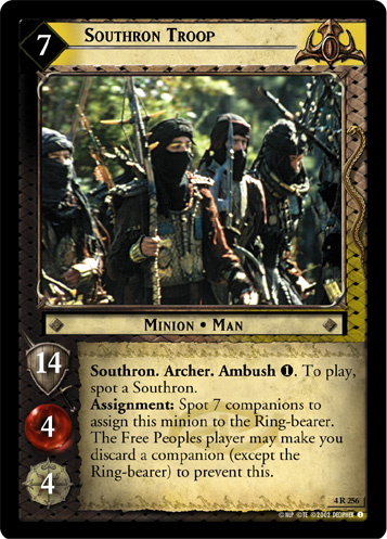 4R256 - Southron Troop - Click Image to Close