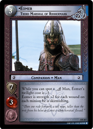 [Poor Condition] 4R267 - Eomer, Third Marshal of Riddermark - Click Image to Close