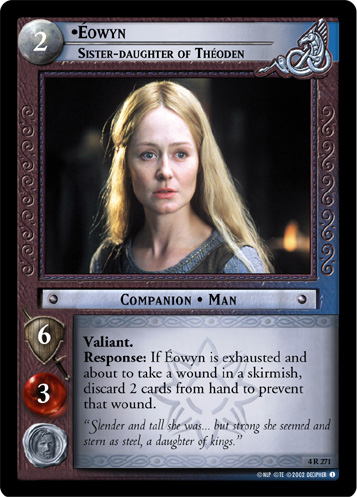 [Poor Condition] 4R271 - Eowyn, Sister-daughter of Theoden - Click Image to Close