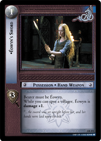 4R272 - Eowyn's Sword - Click Image to Close