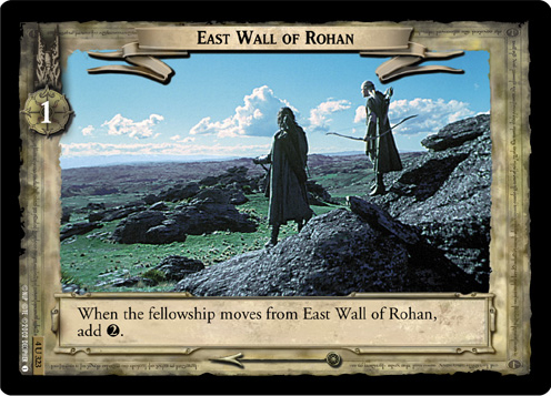 4U323 - East Wall of Rohan (1) - Click Image to Close