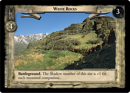 FOIL 4U346 - White Rocks - Click Image to Close