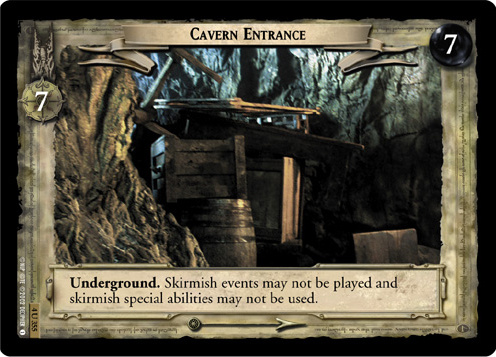 FOIL 4U355 - Cavern Entrance - Click Image to Close