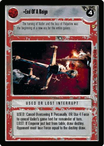 FOIL - End Of A Reign - Click Image to Close