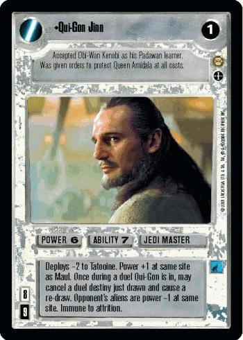 FOIL - Qui-Gon Jinn (AI) - Click Image to Close