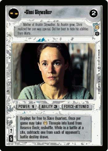 FOIL - Shmi Skywalker - Click Image to Close