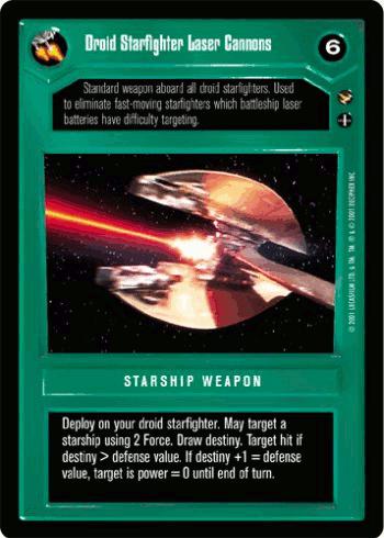 Droid Starfighter Laser Cannons - Click Image to Close