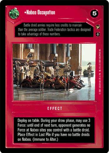 FOIL - Naboo Occupation - Click Image to Close