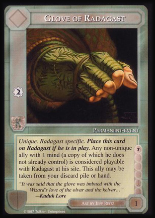 Glove of Radagast - Click Image to Close