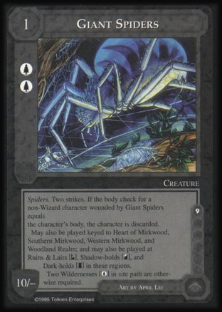 Giant Spiders - Click Image to Close